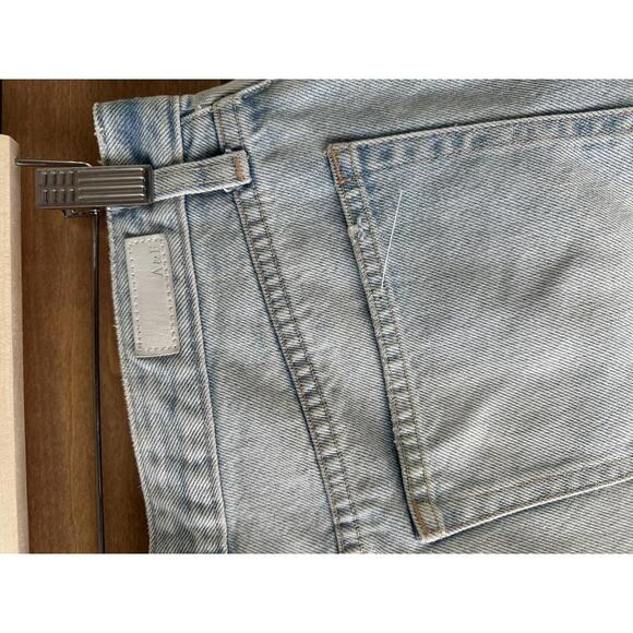 Abercrombie & Fitch Annie High Rise Denim Jean Shorts Distressed Women’s 10/30 - Picture 6 of 12